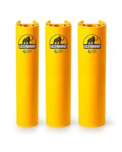 Der Regalstützenschutz Rack Mammut® reduziert Anfahrschäden an Ihren Regalen und Flurförderzeugen effizient.