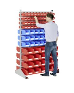 Unser St&auml;nderregal hilft Ihnen Kleinteile und Werkzeuge &uuml;bersichtlich zu organisieren.