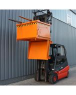 Der Klappbodenbehälter bietet Ihnen eine einfache und sichere Möglichkeit für den Transport großer Materialmengen.