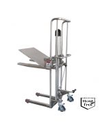Plattformlift Edelstahl mit Plattform