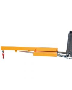 Lastarm für Gabelstapler, Grundlänge 1.600 mm, in gelborange RAL 2000