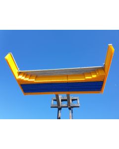 Der Blockbesen Kehrfix ist ein Anbaugerät für Stapler und andere Fahrzeuge.