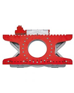 Drehgeräte aus massivem mit Hydraulikantrieb, Dreheinheit mit Befestigungsmöglichkeiten für weitere Aufbauten