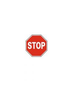Symboleinsatz "Stop" für Warnprojektor