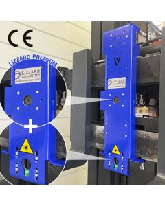 Das LIZZARD Premium Lasersystem mit Gabelträgerkamera und Ziellaser bietet hervorragende Sicht auf das Ladegut.