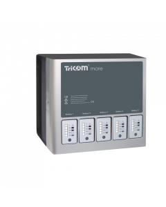 Zubehör: TriCOM more für die Ladung mehrerer Batterien an einem Ladegerät