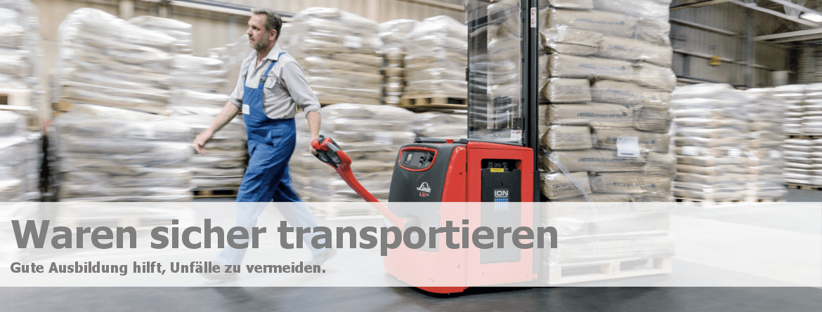 Mitgänger Unterweisung Logistik Xtra