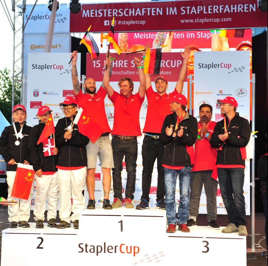 Gewinner Einzelweltmeister im Staplercup